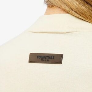 FEAR OF GOD ESSENTIALS LONG SLEEVE LOGO DRESS size 12 Large NWT